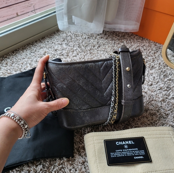 ❌️SOLD❌️Chanel caviar gabrielle hobo small bag - Picture 6 of 17